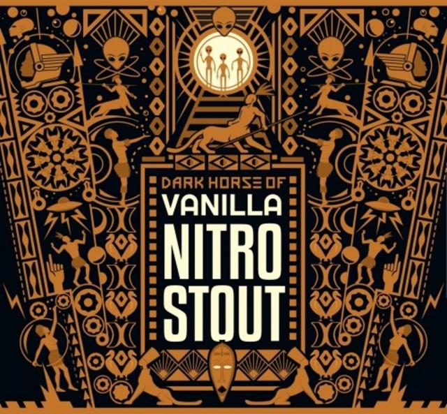 Dark Horse Of Vanilla Nitro Stout 5.5%, Mad Scientist, Hungary