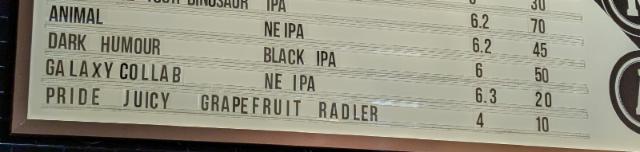 Dark Humour, BNA Brewing
