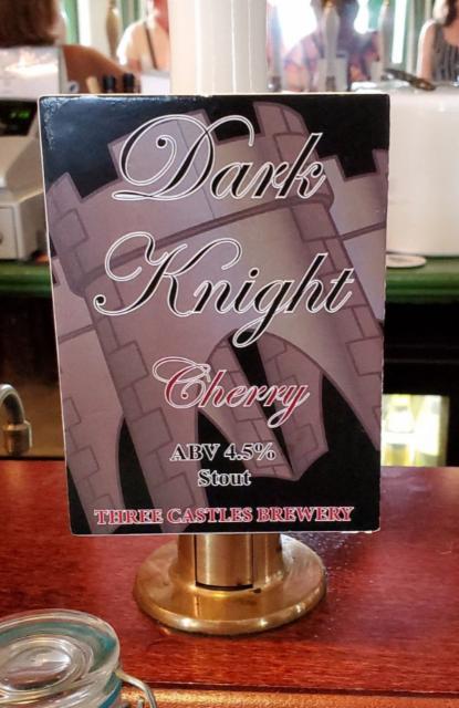 Dark Knight Cherry 4.5%, Three Castles Brewery, England