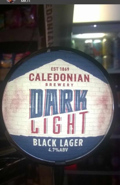 Dark Light 4.7%, Caledonian Brewing, Scotland