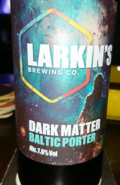 Dark Matter 7.0%, Larkin's Brewing Company, Ireland