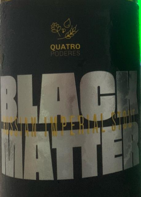Dark Matter 9.5%, Cervejaria Quatro Poderes, Brazil