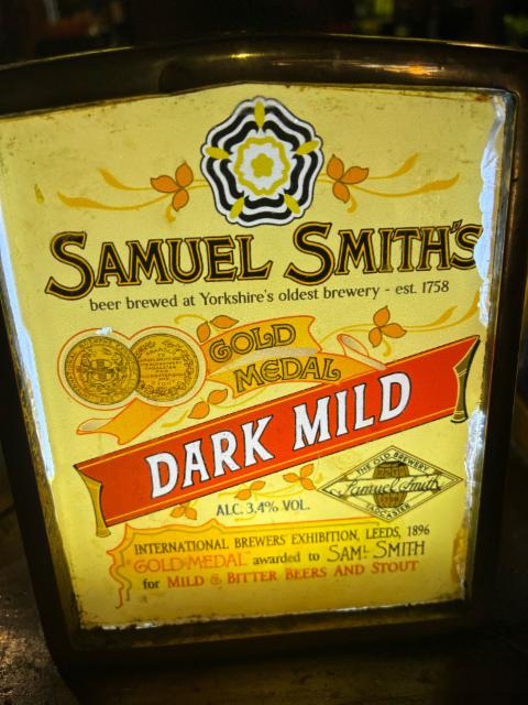 Dark Mild 3.4%, Samuel Smith Old Brewery, England