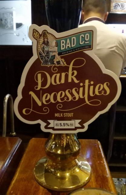 Dark Necessities 5.5%, Bad Co., England