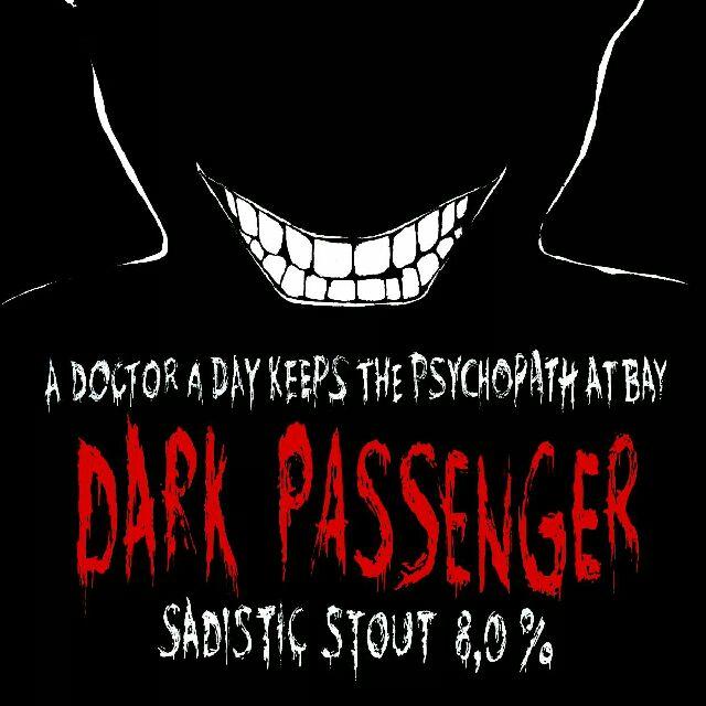 Dark Passenger Sadistic Stout 8.0%, Radbrew, Finland