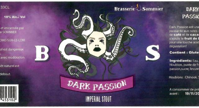 Dark Passion 10.0%, Brasserie Sommier [Closed], France
