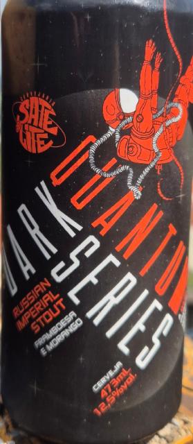 Dark Quantum Series - Framboesa e Morango 12.5%, Cervejaria Satélite, Brazil