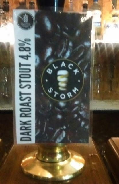 Dark Roast Stout 4.8%, Black Storm Brewery, England