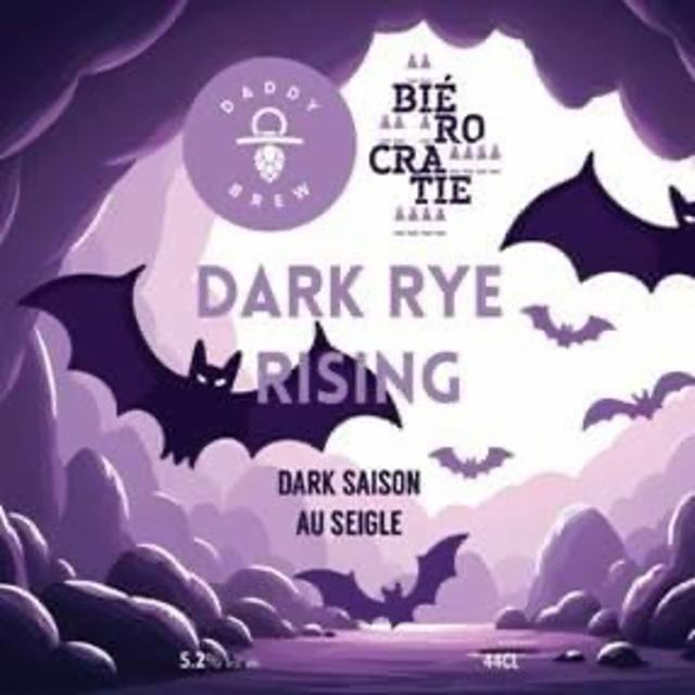 Dark Rye Rising 5.2%, Daddy Brew, France