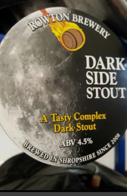 Dark Side Stout, Rowton Brewery