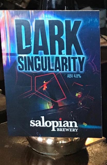 Dark Singularity 4.8%, Salopian Brewery, England
