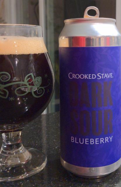 Dark Sour Blueberry 7.4%, Crooked Stave Artisan Beer Project, United States