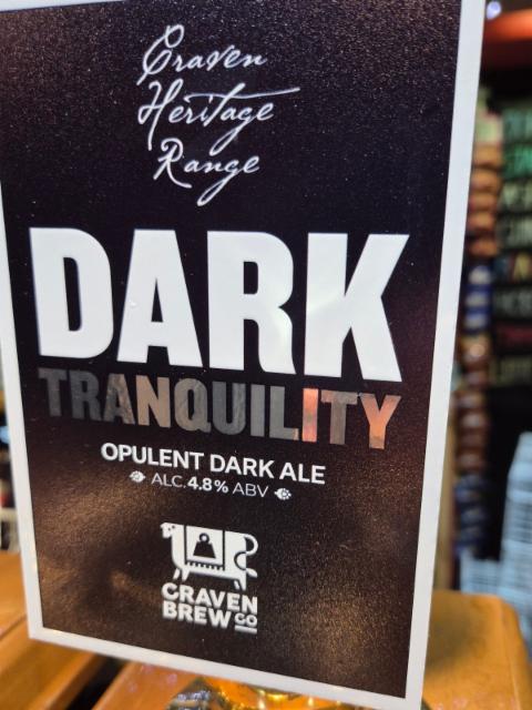 dark tranquility, Craven Brew Co