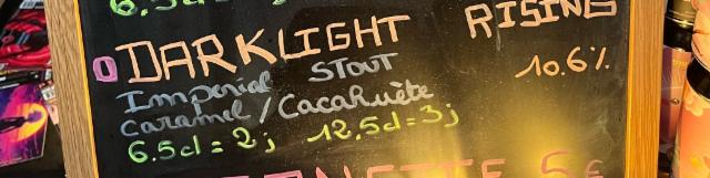Darklight rising 10.6%, Game Over Brewing Co., France