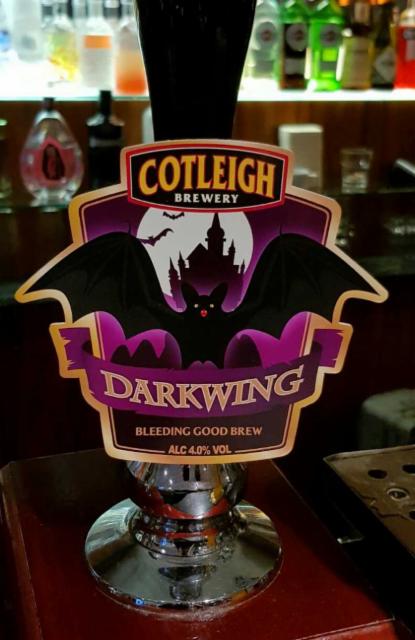Darkwing 4.0%, Cotleigh Brewery, England