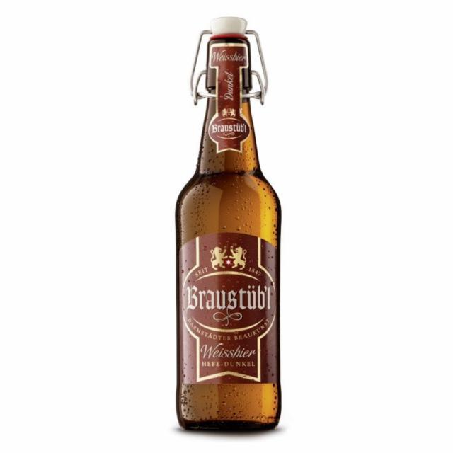 Darmstädter Weissbier dunkel 4.8%, Darmstädter Privatbrauerei, Germany