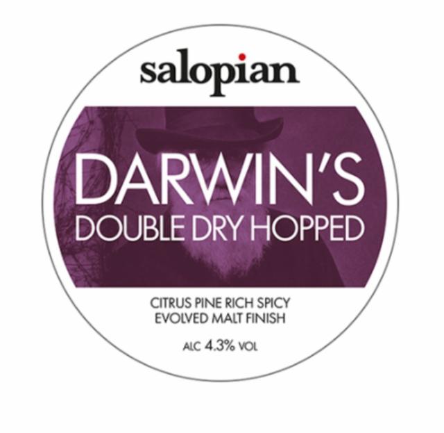 Darwin's DDH 4.3%, Salopian Brewery, England