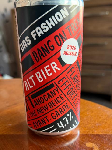 Das Fashion 4.7%, Pretty Decent Beer Co, England
