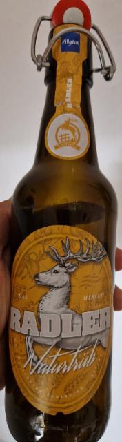 das Hirsch Radler 2.6%, Privatbrauerei Höss der Hirschbräu, Germany