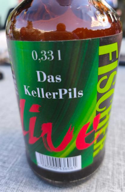 Das Keller Pils 4.9%, Brauerei Fischer Wieseth, Germany