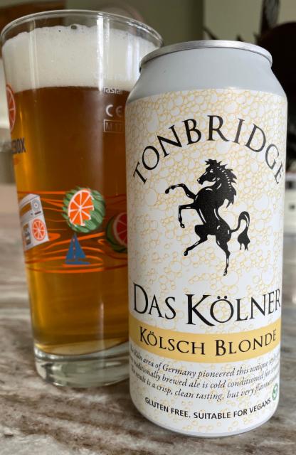 Das Kolner 4.3%, Tonbridge Brewery, England