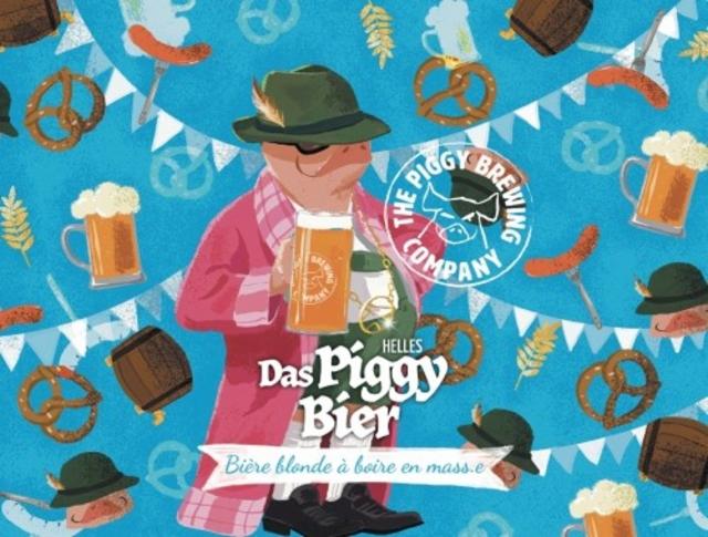 Das Piggy Bier 5.2%, The Piggy Brewing Company, France