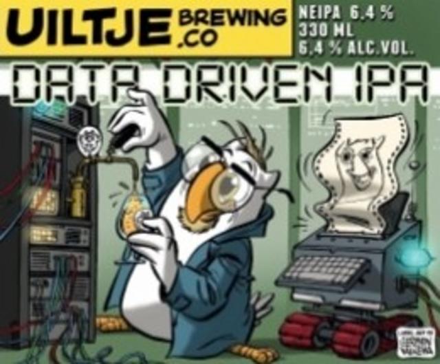 Data Driven NEIPA 6.4%, Uiltje Brewing Co, Netherlands