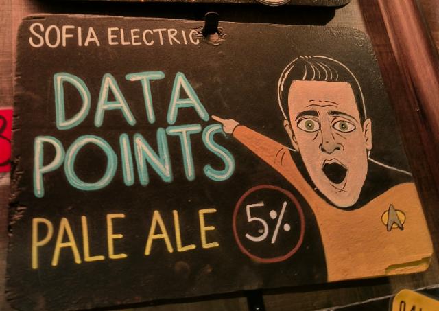 Data Points 5.0%, Sofia Electric Brewing, Bulgaria