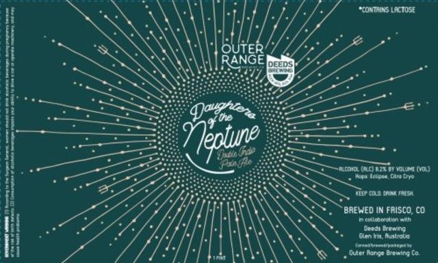 Daughter Of The Neptune 8.2%, Outer Range Brewing Co., United States