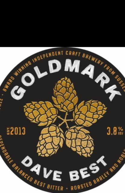 Dave Best 3.8%, Goldmark Craft Beers, England