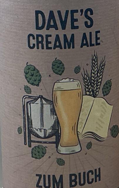 Dave's cream ale 5.2%, Orca Brau, Germany