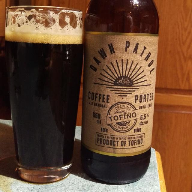 Dawn Patrol Coffee Porter 6.5%, Tofino Brewing, Canada