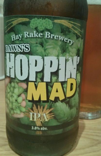 Dawn's Hoppin' Mad 3.8%, Hay Rake Brewery Ltd, England