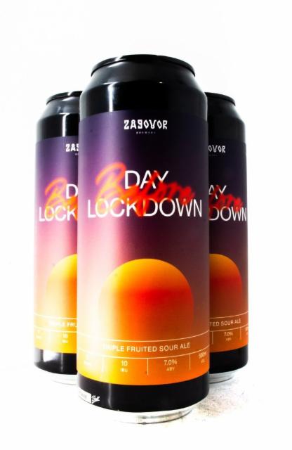 Day before lockdown 7.0%, Zagovor Brewery, Russia