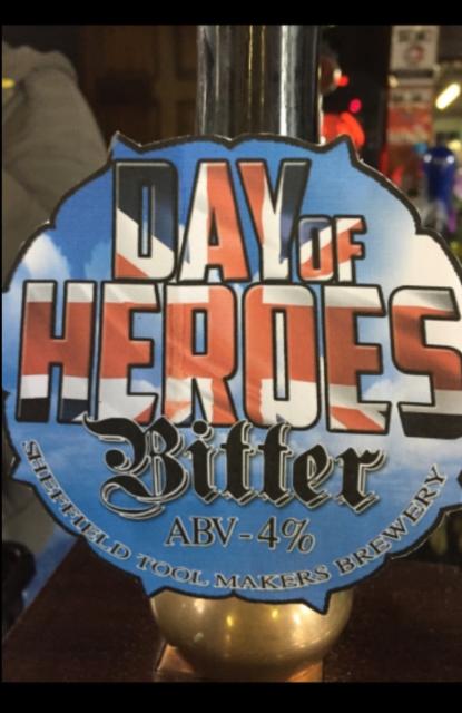 Day Of Heroes 4.0%, Toolmakers Brewery, England