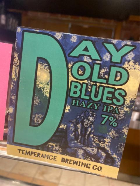 Day Old Blues Hazy IPA 7.0%, Temperance Brewing Co., Finland