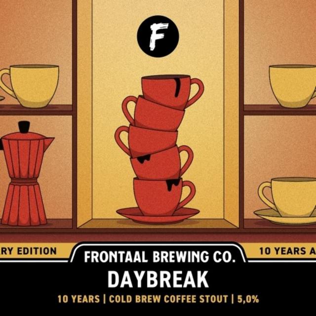 Daybreak (10 Years) 5.0%, Brouwerij Frontaal, Netherlands