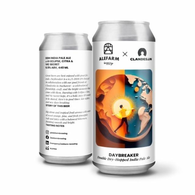 Daybreaker 6.5%, Alefarm Brewing, Denmark