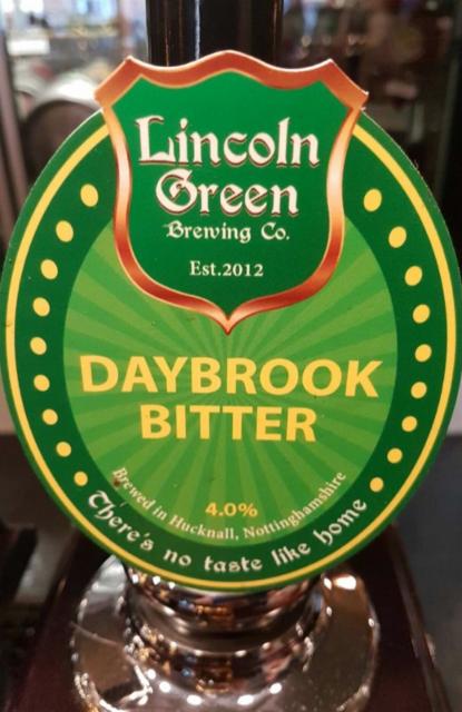 Daybrook Bitter 4.0%, Lincoln Green Brewing, England