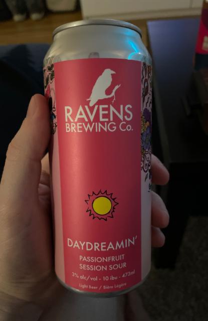 Daydreamin' Passionfruit Session Sour 3.0%, Ravens Brewing, Canada