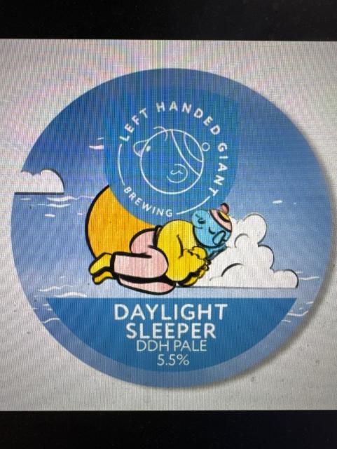 Daylight Sleeper 5.5%, Left Handed Giant Brewing, England