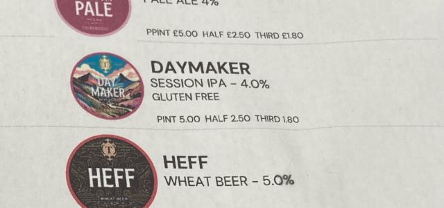 Daymaker 4.0%, Thornbridge Brewery, England