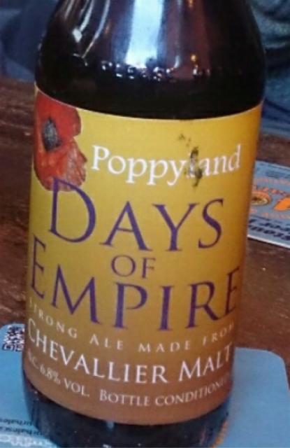 Days Of Empire 6.8%, Poppyland Brewery, England