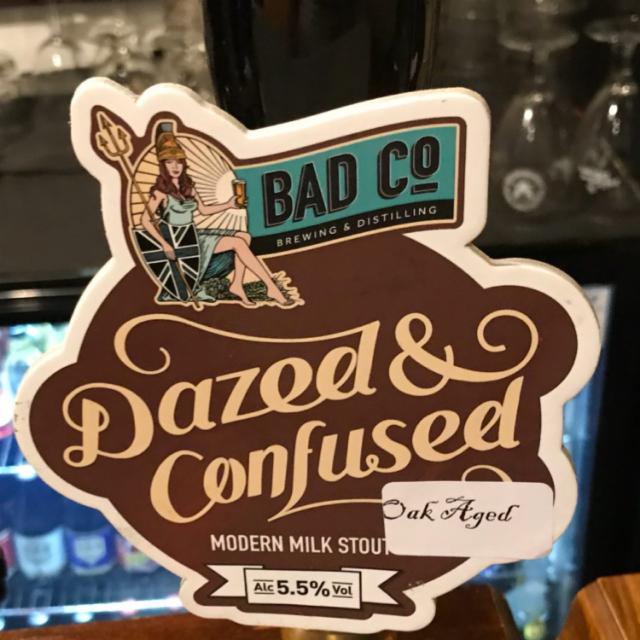 Dazed & Confused (Oak Aged) 5.5%, Bad Co., England