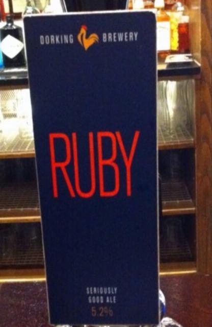 DB Winter Ruby 5.2%, Dorking Brewery, England