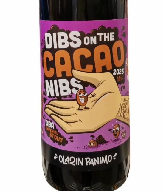 DBA Dibs on the Cacao Nibs 2025 11.0%, Olarin Panimo, Finland