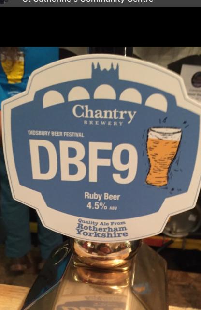 DBF9 4.5%, Chantry Brewery, England
