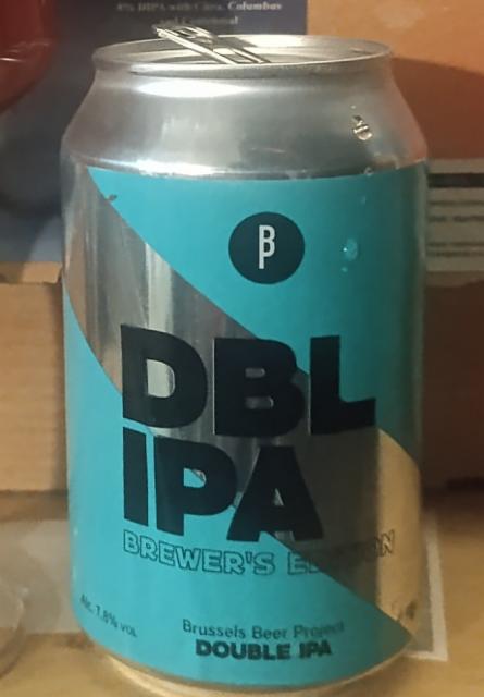 Dbl IPA 7.8%, Brussels Beer Project, Belgium