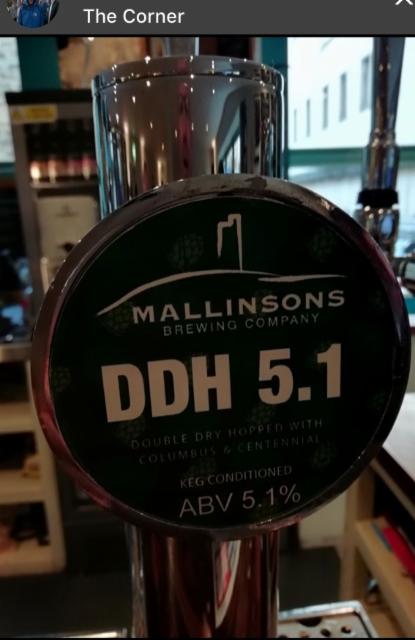 DDH 5.1 5.1%, Mallinsons Brewing Company, England