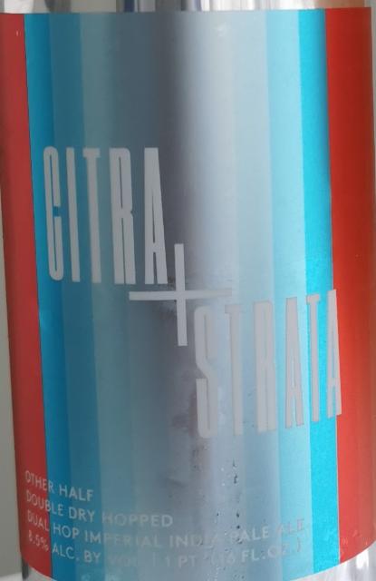 Citra + Strata 8.5%, Other Half Brewing Co., United States